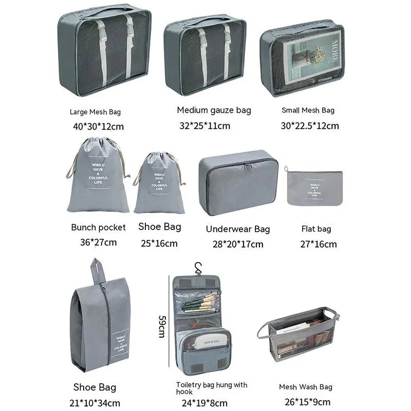 Vicloon Organizer Voor Bagage, 6-in-1 Set, Inclusief 3 Pakdobbelstenen En 3 Opbergzakken Reis Kledingtassen Voor Droge Kleding Ondergoed Cosmetica En Andere Accessoires Vicloon Organizer Voor Bagage, 6-in-1 Set, Inclusief 3 Pakdobbelstenen En 3 Opbergzakken Reis Kledingtassen Voor Droge Kleding Ondergoed Cosmetica En Andere Accessoires